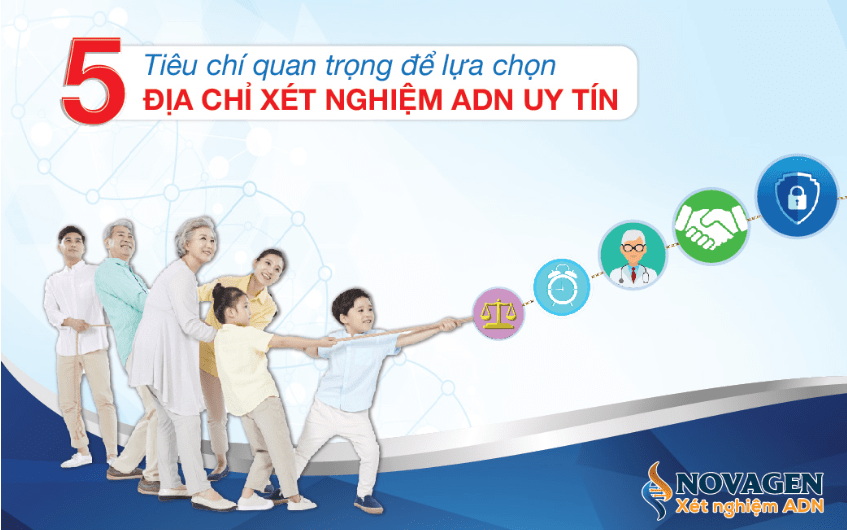 5 tieu chi quan trong de chon dia chi xet nghiem adn uy tin