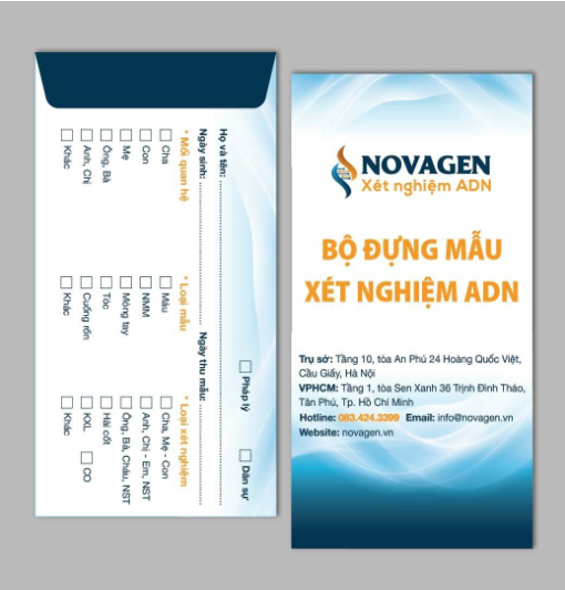 bo dung mau xet nghiem adn novagen