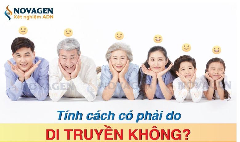 tinh cach co phai do di truyen khong