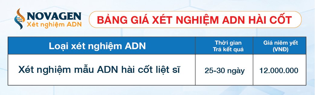 xet nghiem adn hai cot